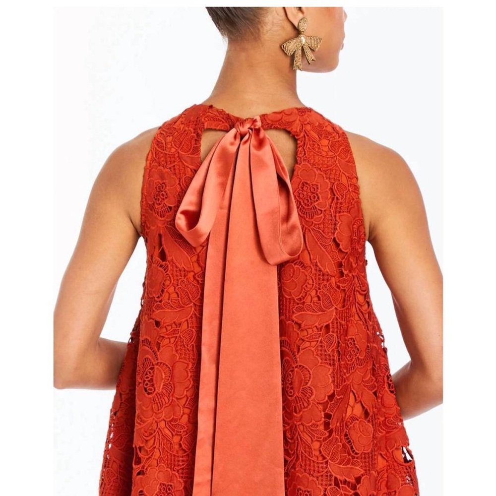 MESTIZA NEW YORK Luli Guipure Lace Tent Dress - Picture 4 of 8